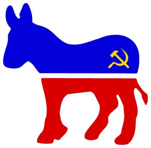 A Democratic donkey