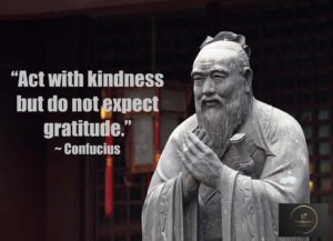 Confucius -- Gratitude