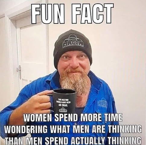 Marriage, Fun Fact -- Thinking