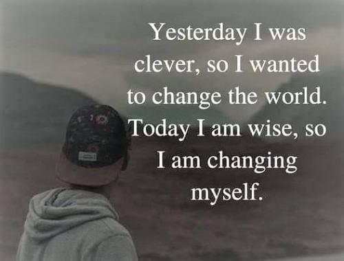 031323 - Changing myself