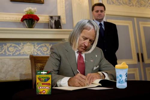 Crayons Biden Baby