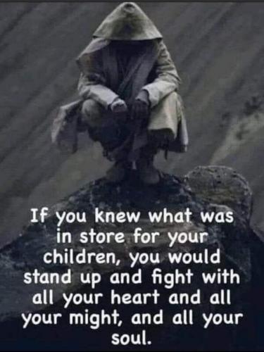 = the unknown fighter with a message for you