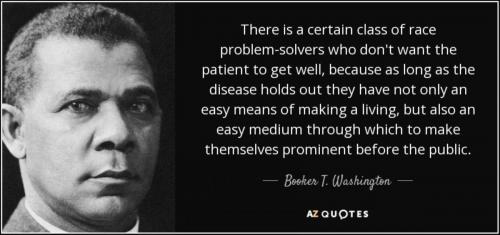 A Booker T Washington quote