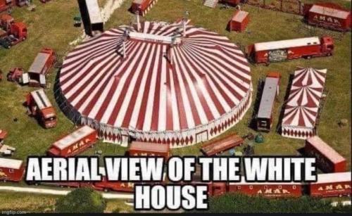 White House - Aerial view