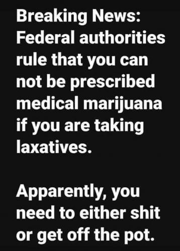 Medical marijuana - Shit or get off the pot