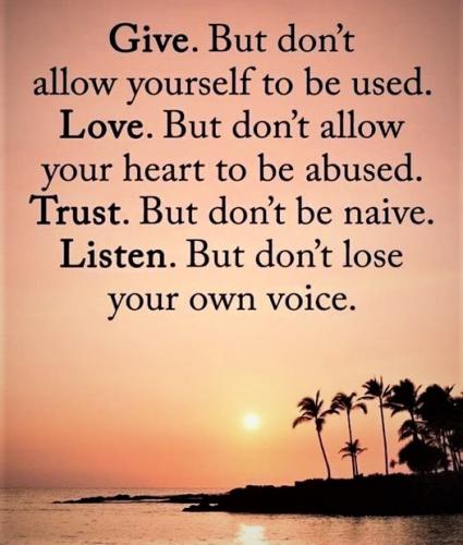 032923 - Give, Love, Trust, Listen