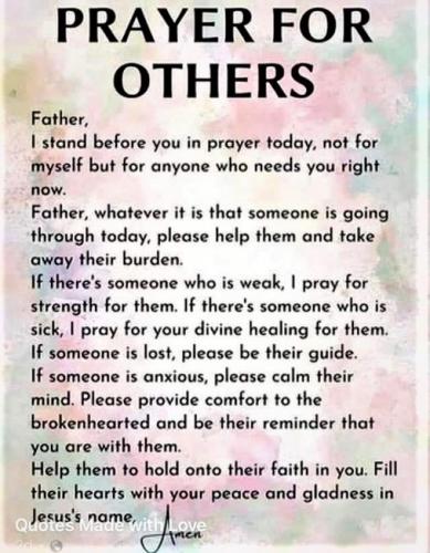 031523 - Prayer for others