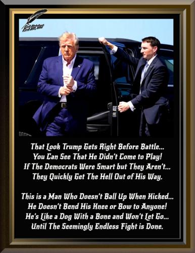 Trump ~The Look Before Battle~