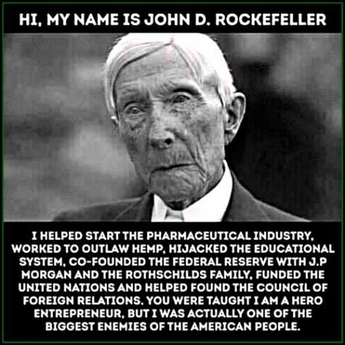 J D Rockefeller