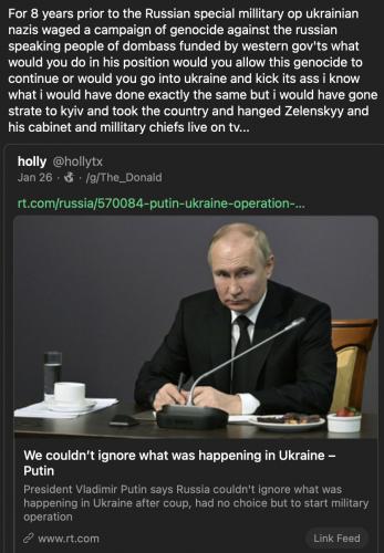 Nato gave no choice Russia