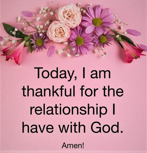 030623 - Today I am Thankful for God