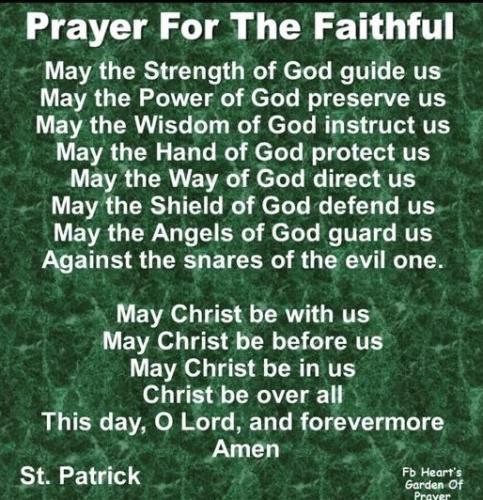 031723 - Prayer for Faithful St. Pat