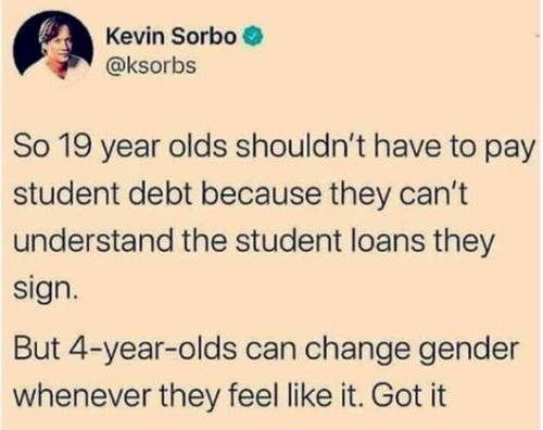 Kevin Sorbo, LBGT, Student Debt