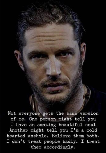 Treat people - Accordingly