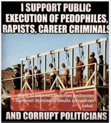 Hanging, Public Executions -- Pedophiles, Rapists, Career Criminals, etc