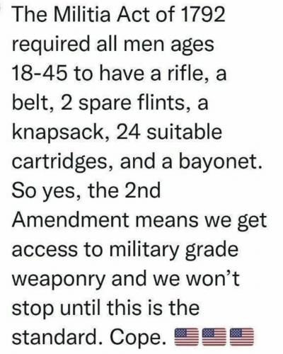 militia act 1792