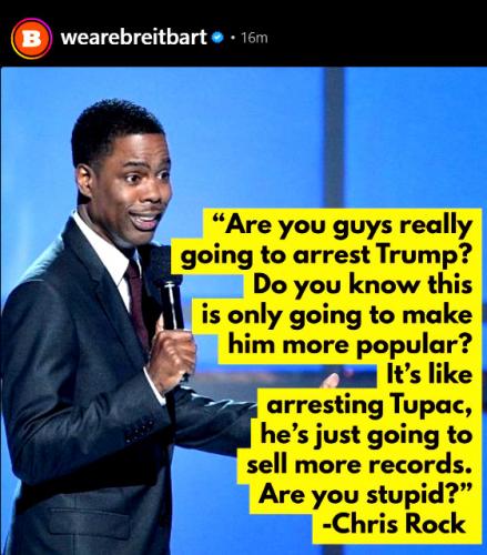 Trump Arrest ~Chris Rock Truth~