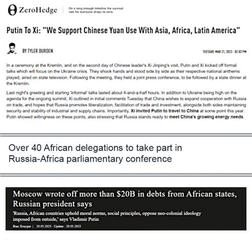 Russia Africa Yuan
