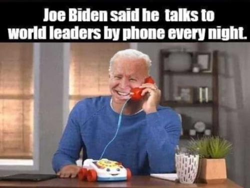 USA Biden phone