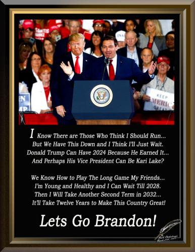 Trump and Desantis ~The Long Game~