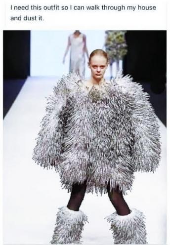 Fashion Show -- Dusting