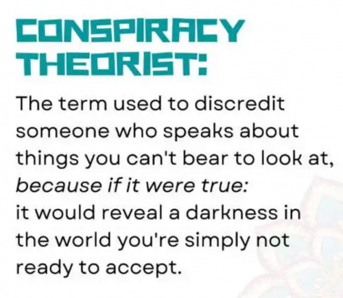 M conspiracy theorist