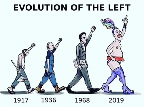 A evolution left
