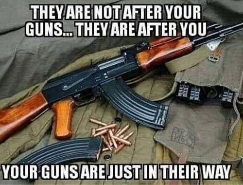 USA Guns in way