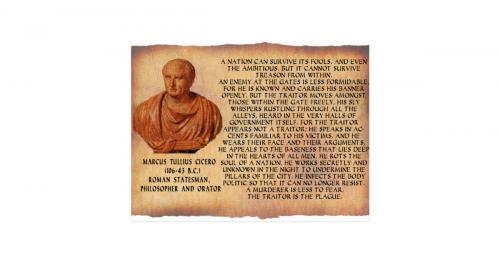 Cicero Quote - A Nation