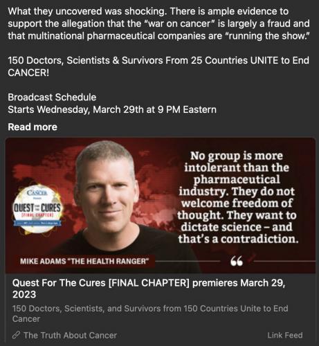 truth about cancer