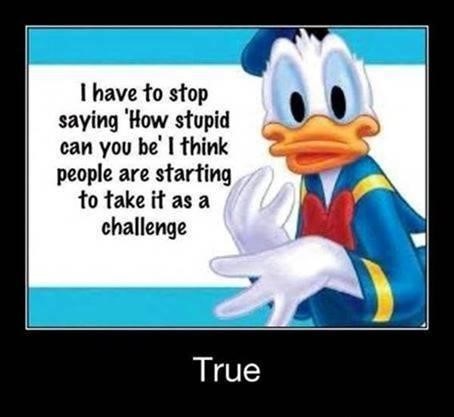 I have to stop saying