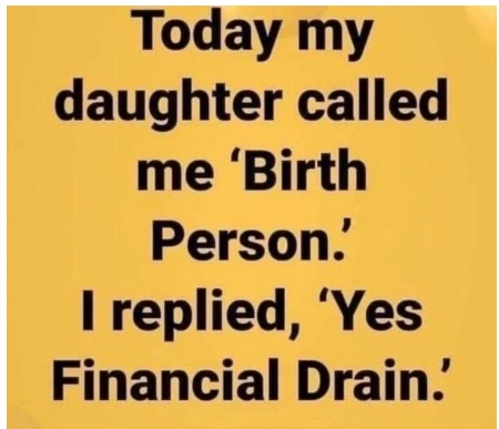 Financial drain