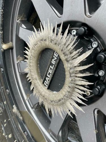 Snow-Ice Geometry, MadMax -- Spiked Tires