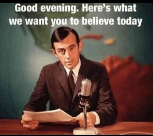 Conspiracy Theory, Mainstream Liberal Media, Propaganda