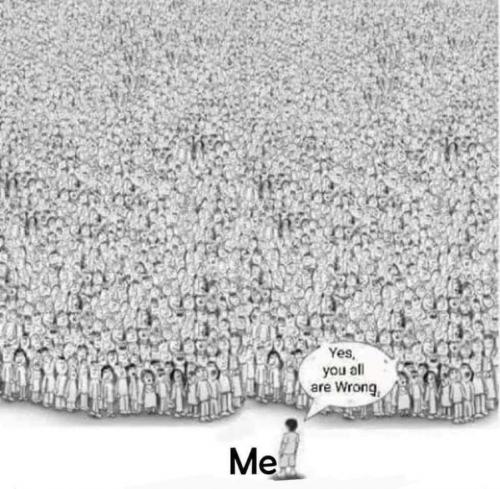 Wrong - You are all wrong