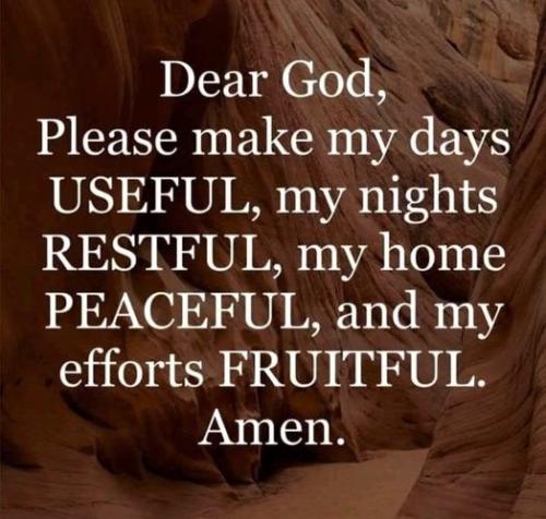 032023 - Dear Lord make my
