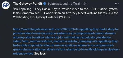 Duty to provide video
