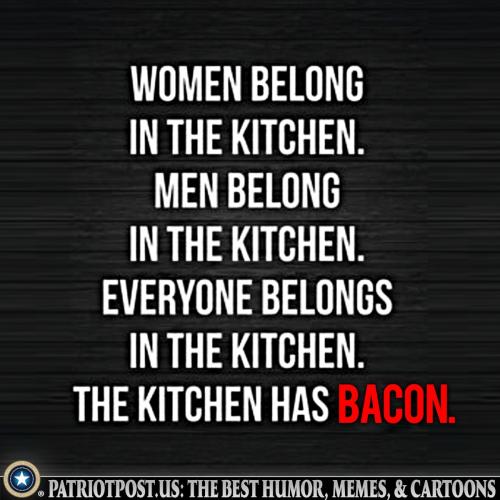 Everyone belongs in the kitchen