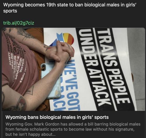 19 states ban males