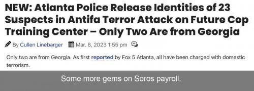 Antifa attack Atlanta