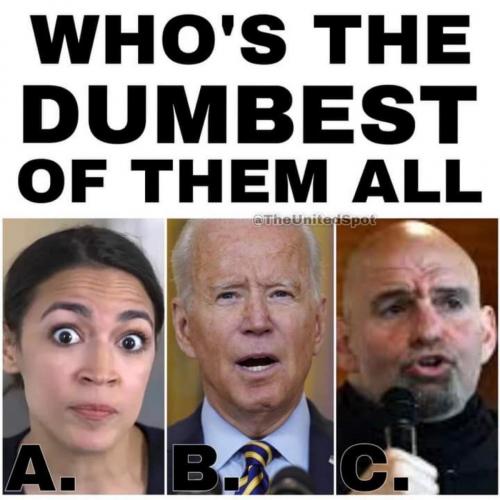 M dumbest of all