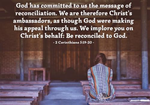 031923 - 2 Cor 5,19-20 Be Reconciled