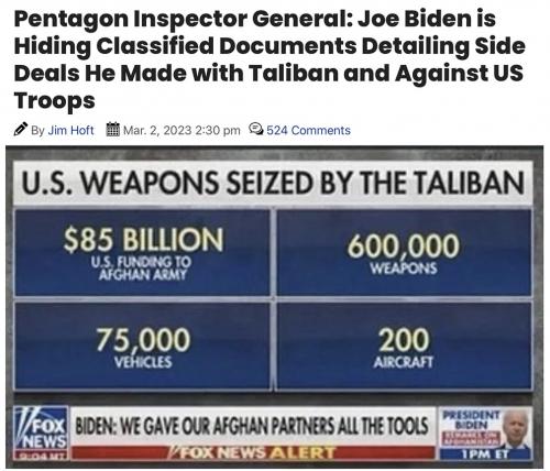 JB Taliaban side deals