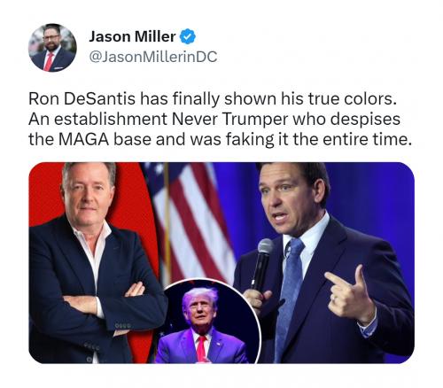 DeSantis Never Trumper