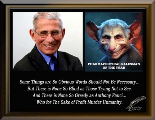 Fauci The Rat Who Sold Us Out