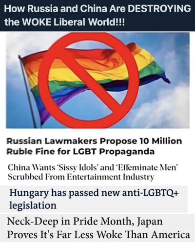 world not LGBTQ