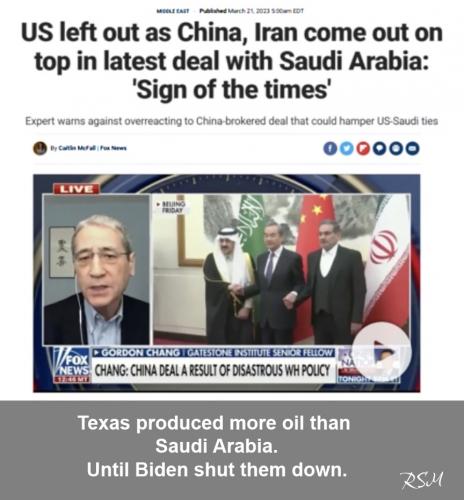 China Iran Saudi