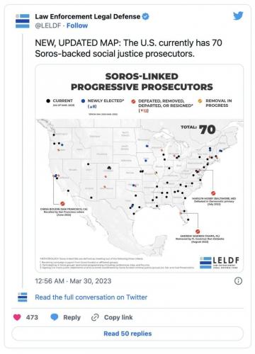 SOROS NAZI SYMATHIZER MAP
