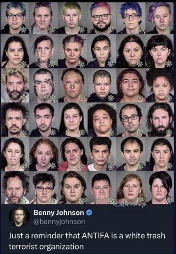 Antifa wht trash