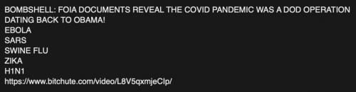 covid Obama DOD op